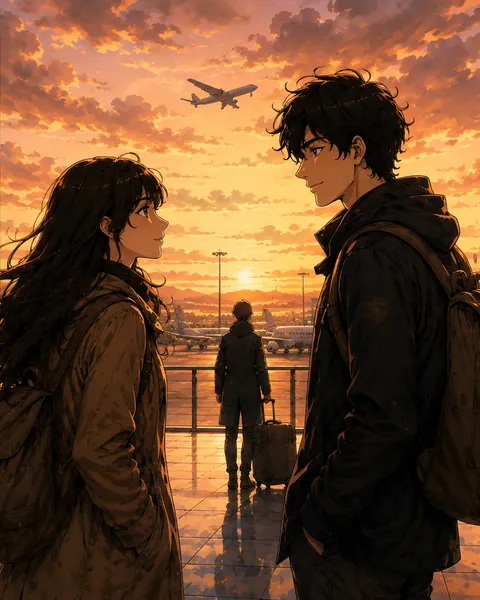 Cover art for Love Between Departures